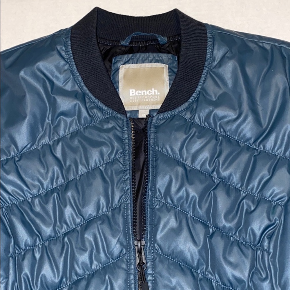Bench Blue Puffer Jacket - Picture 4 of 8